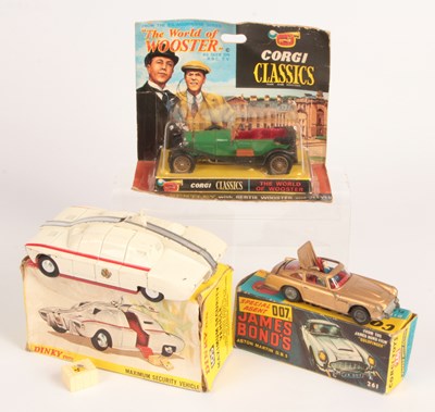 Lot 40 - Dinky & Corgi Toys. Group of TV & Film Related Vehicles.