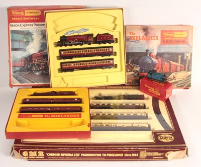 Lot 50 - Triang Hornby & Airfix. Group of Train Sets & Loco.