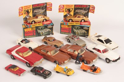 Lot 57 - Corgi Toys. Mixed Group of TV & Film Related Vehicles.