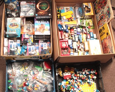 Lot 71 - Unboxed Diecast, Smurfs, TV - Film Related Items.