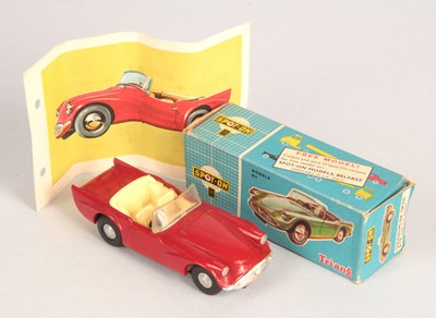 Lot 78 - Triang Spot-On 215 Daimler SP250 - Deep Red Body.