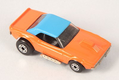 Lot 7 - Matchbox Superfast 1d Dodge Challenger Revin' Rebel Dragster RARE ISSUE WITHOUT TAMPO PRINT