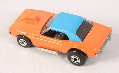 Lot 7 - Matchbox Superfast 1d Dodge Challenger Revin' Rebel Dragster RARE ISSUE WITHOUT TAMPO PRINT