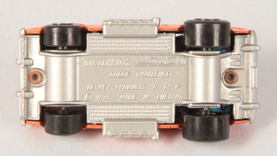 Lot 7 - Matchbox Superfast 1d Dodge Challenger Revin' Rebel Dragster RARE ISSUE WITHOUT TAMPO PRINT