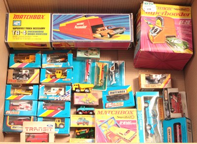 Lot 118 - Matchbox - Mixed Group of Diecast Vehicles & Accessories.