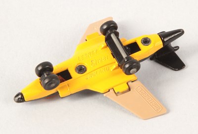 Lot 14 - Matchbox Superfast 2d Blackburn Buccaneer S-2 Jet WITH RARE TAN PLASTIC FOLDING WINGS