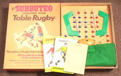 Lot 122 - Subbuteo Table Rugby - International Edition.