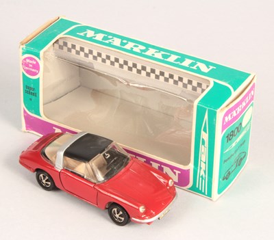 Lot 130 - Marklin 1800 Porsche 911S - Red Body.