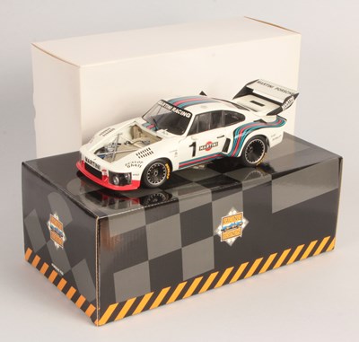 Lot 152 - Exoto Racing Legends 18104 1/18th Porsche 935 "Martini Racing" 1977, Ickx / Mass