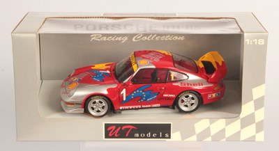 Lot 156 - UT Models 39514 1/18th Porsche 911 RS - Porsche Cup Germany 1995