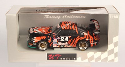 Lot 157 - UT Models 39515 1/18th Porsche 911 GT2 "Exxon Superflo", Sebring 1998