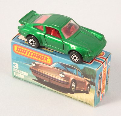 Lot 20 - Matchbox Superfast 3c Porsche 911/930 Turbo WITH RARE RED INTERIOR