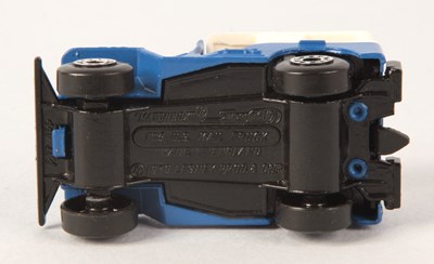 Lot 27 - Matchbox Superfast 5c US Mail Jeep WITH RARE GLOSS BLACK "No.5 US MAIL TRUCK BASE