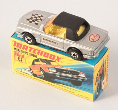 Lot 29 - Matchbox Superfast 6b Mercedes 350SL RARE GERMAN EXPORT ISSUE