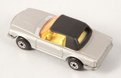 Lot 30 - Matchbox Superfast 6b Mercedes 350SL WITH RARE METALLIC SILVER BODY