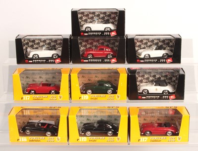 Lot 178 - Brumm - Group of Porsche 356 Road Cars.