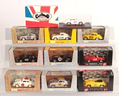 Lot 179 - Brumm - Group of Porsche 356 Race Cars.