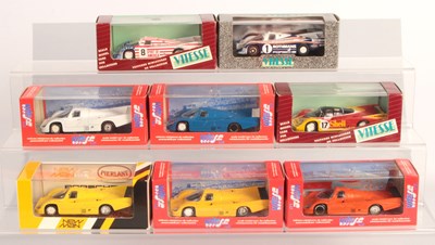 Lot 183 - Vitesse - Group of 8x Porsche 956 Race Cars.