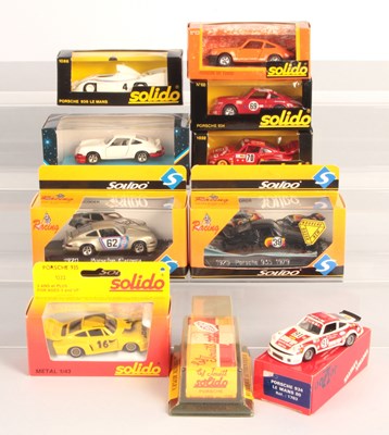 Lot 193 - Solido & Verem - Mixed Group of Porsche Cars.
