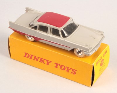 Lot 321 - Dinky Toys 192 De Soto Fireflight Sedan GREY/RED IN RARE PLAIN BOX