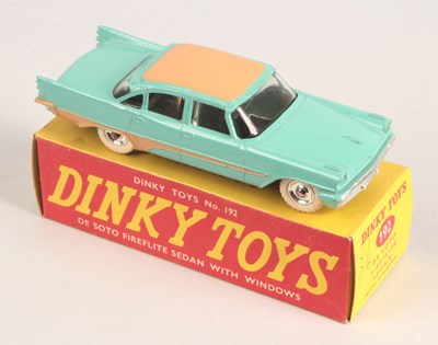 Lot 322 - Dinky Toys 192 De Soto Fireflight Sedan TURQUOISE/TAN