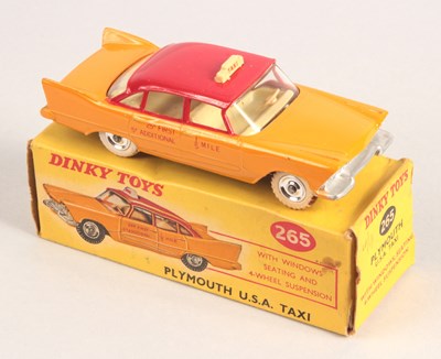 Lot 326 - Dinky Toys 265 Plymouth Plaza USA Taxi