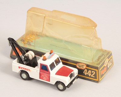 Lot 344 - Dinky Toys 442 Land Rover Breakdown Crane DANISH EXPORT ISSUE "FALK"