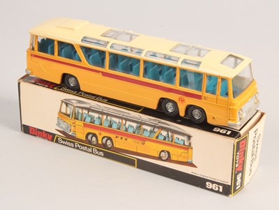 Lot 349 - Dinky Toys 961 Bedford Vega Major Swiss PTT Postal Bus