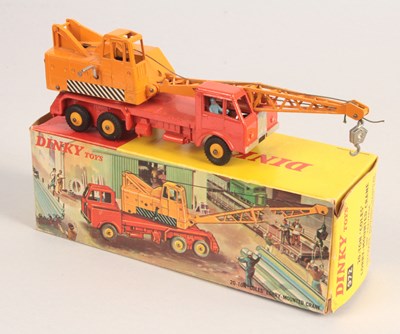 Lot 355 - Dinky Toys 972 20-Ton Coles Lorry Mounted Crane RARE LATE ISSUE LABELS + YELLOW PLASTIC HUBS