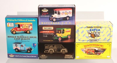 Lot 202 - Matchbox Models of Yesteryear. Group of Ltd Edition Vehicles & Set.