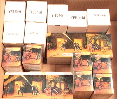 Lot 208 - Matchbox models of Yesteryear. Fire Engine Series Vehicles.