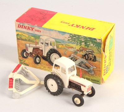 Lot 378 - Dinky Toys 325 David Brown 990 Tractor & Disc Harrow