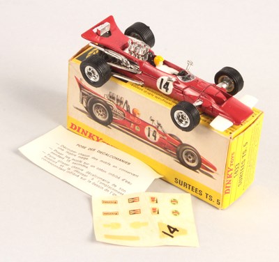 Lot 395 - French Dinky Toys 1433 Surtees TS5 Formula 5000 Racing Car