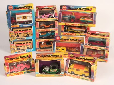 Lot 218 - Matchbox Speed & Super Kings Vehicles.