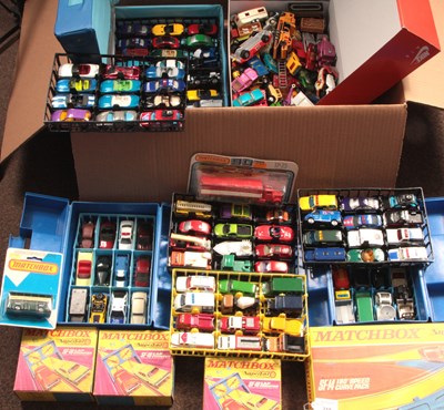 Lot 219 - Matchbox Superfast, Super Kings, Catalogues, Carry Cases - Large Mixed Group.