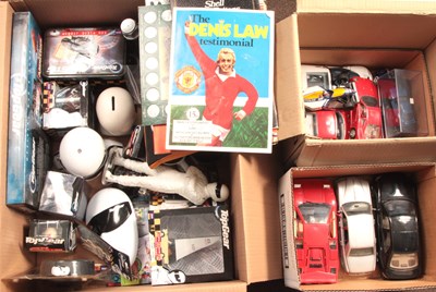 Lot 225 - TopGear Stig, unboxed diecast & other items.