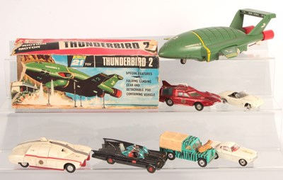 Lot 226 - JR21 & unboxed diecast TV & Film related vehicles.