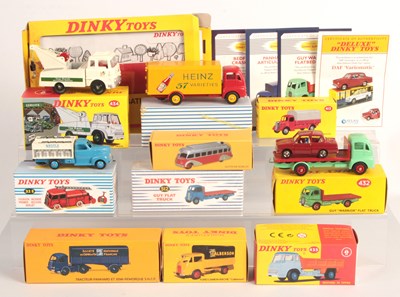 Lot 230 - English & French Dinky Toys - Group of recent re-issue vehicles.