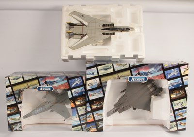 Lot 233 - Franklin Mint Armour Collection - Group of 3x 1/48th American Jet Aircraft.