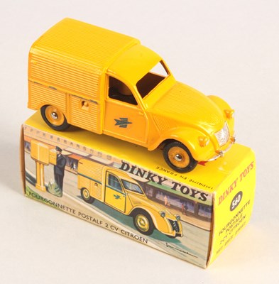 Lot 399 - French Dinky Toys 560 Citroen 2CV Postal Service Van