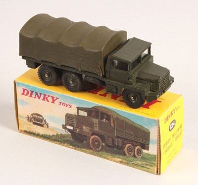 Lot 411 - French Dinky Toys 824 Berliet Gazelle 6x6 Covered Army Truck