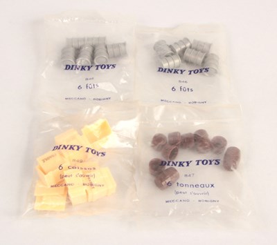 Lot 413 - French Dinky Toys Group of 4 x Factory Sealed Accessories