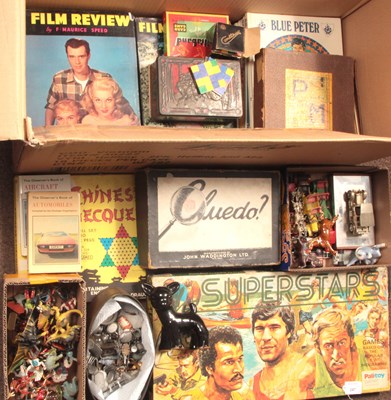 Lot 247 - Children's annual, diecast, plastic figures & other items.