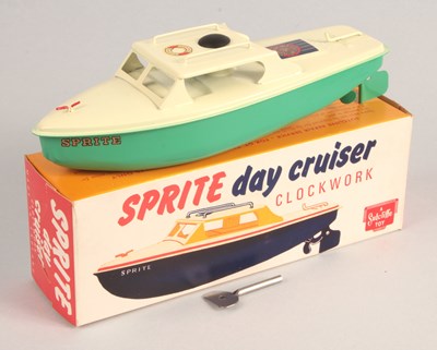 Lot 248 - Sutcliffe Models - Sprite Day Cruiser Tinplate Clockwork - PRISTINE CONDITION.
