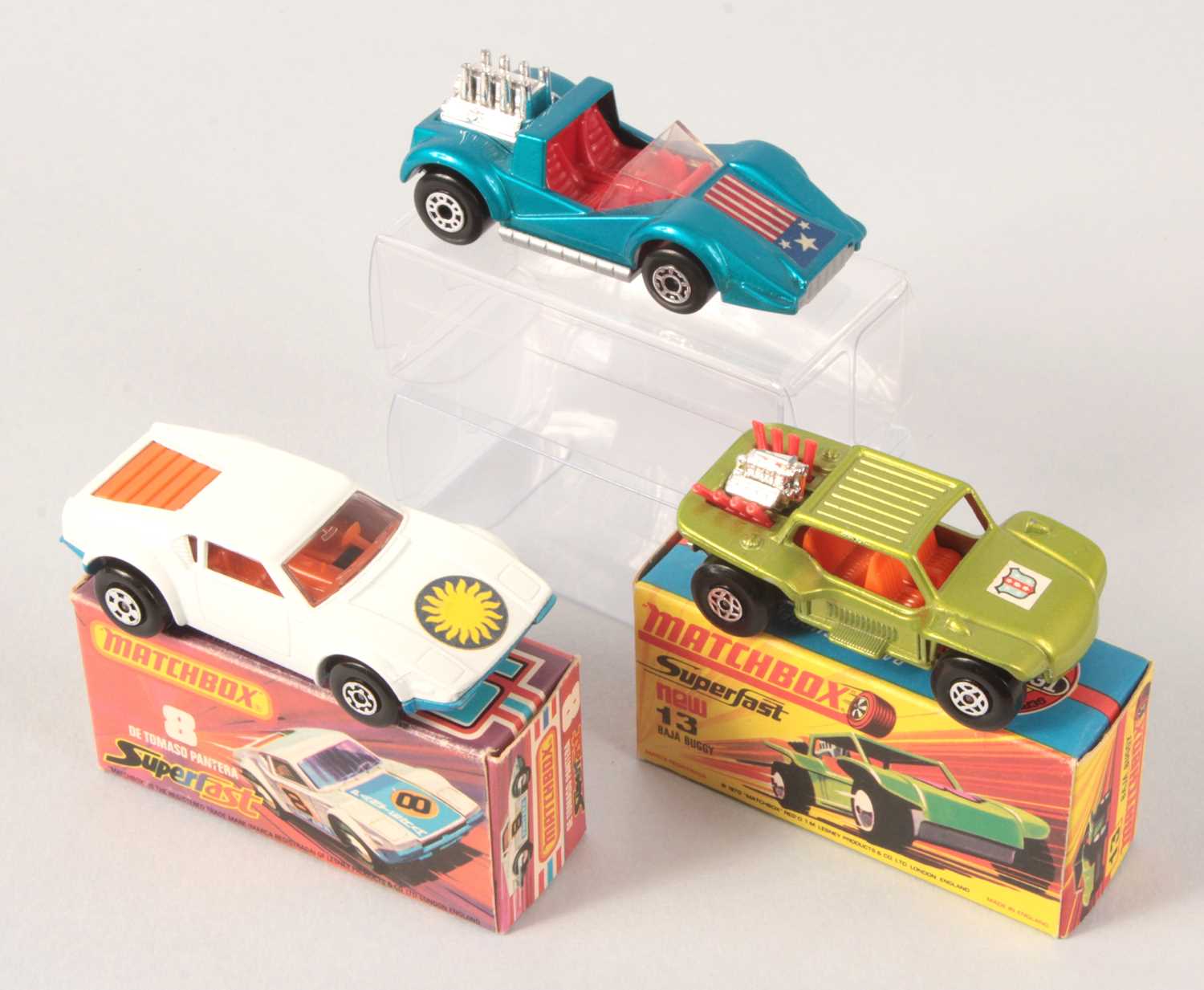 Lot 39 - Matchbox Superfast Group of 3 x Harder to Find Variations