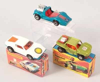 Lot 39 - Matchbox Superfast Group of 3 x Harder to Find Variations