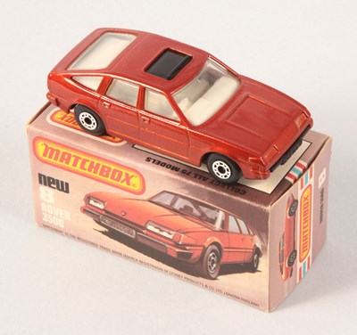 Lot 40 - Matchbox Superfast 8d Rover 3500 WITH RARE WHITE INTERIOR