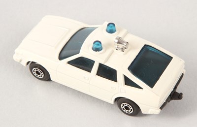 Lot 41 - Matchbox Superfast 8d Rover 3500 Police Car WITHOUT TAMPO PRINT + BLACK INTERIOR
