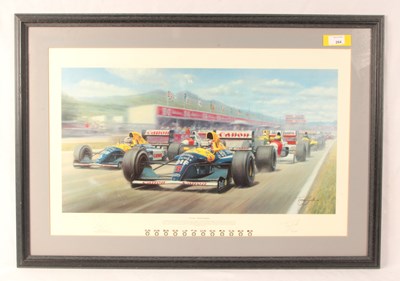 Lot 264 - Nigel Mansell "Il Leone" World Champion 1992