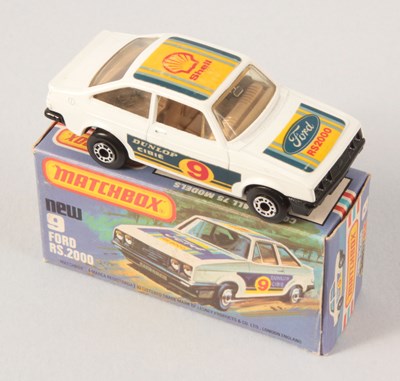 Lot 49 - Matchbox Superfast 9c Ford Escort RS2000 FACTORY ERROR INTERIOR ASSEMBLED IN REVERSE